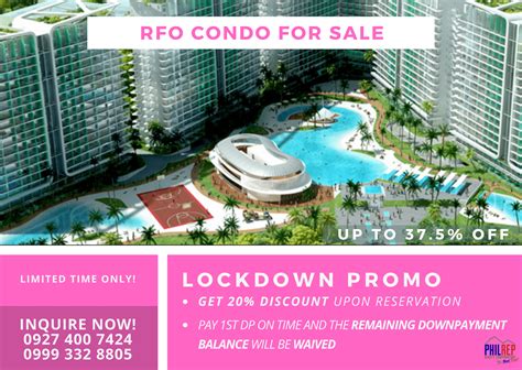 Ready for Occupancy Condo .
